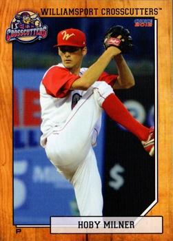 2012 Choice Williamsport Crosscutters #15 Hoby Milner Front