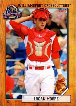 2012 Choice Williamsport Crosscutters #16 Logan Moore Front