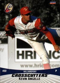 2010 Choice Williamsport Crosscutters #01 Kevin Angelle Front