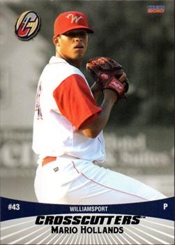 2010 Choice Williamsport Crosscutters #06 Mario Hollands Front