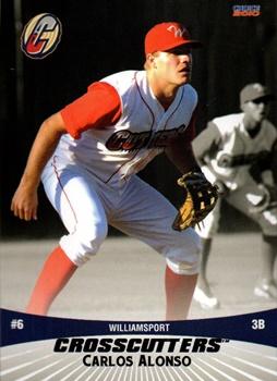 2010 Choice Williamsport Crosscutters #18 Carlos Alonso Front