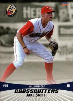 2010 Choice Williamsport Crosscutters #23 Jake Smith Front