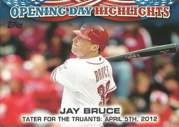 2013 Topps Opening Day - Highlights #ODH-9 Jay Bruce Front