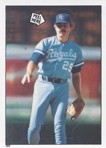 1985 Topps Stickers #269 Dan Quisenberry Front