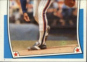 1985 Topps Stickers #4 Dwight Gooden Front