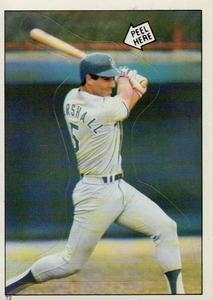 1985 Topps Stickers #72 Mike Marshall Front