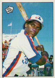 1985 Topps Stickers #82 Tim Raines Front