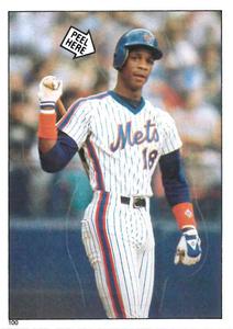1985 Topps Stickers #100 Darryl Strawberry Front