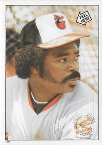 1985 Topps Stickers #196 Eddie Murray Front