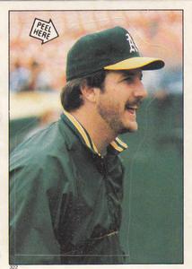 1985 Topps Stickers #322 Bill Caudill Front