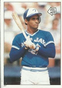 1985 Topps Stickers #357 Damaso Garcia Front