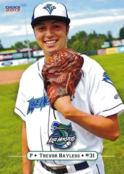 2013 Choice Vermont Lake Monsters #3 Trevor Bayless Front