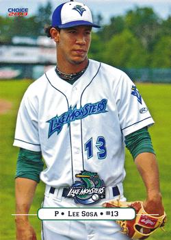 2013 Choice Vermont Lake Monsters #25 Lee Sosa Front
