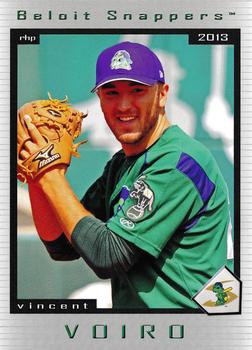 2013 Grandstand Beloit Snappers #NNO Vincent Voiro Front