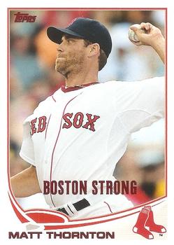 2013 Topps Update - Boston Strong #US207 Matt Thornton Front