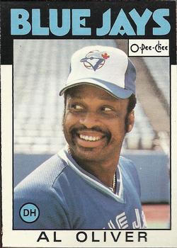 1986 O-Pee-Chee #114 Al Oliver Front