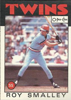 1986 O-Pee-Chee #156 Roy Smalley Front
