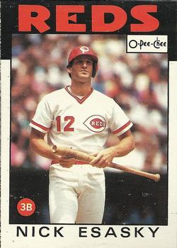1986 O-Pee-Chee #201 Nick Esasky Front