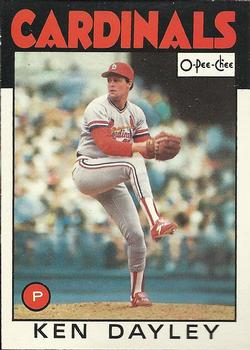 1986 O-Pee-Chee #202 Ken Dayley Front