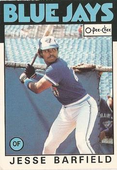 1986 O-Pee-Chee #234 Jesse Barfield Front