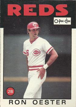 1986 O-Pee-Chee #264 Ron Oester Front