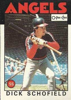 1986 O-Pee-Chee #311 Dick Schofield Front