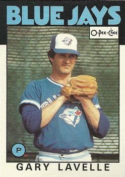 1986 O-Pee-Chee #22 Gary Lavelle Front