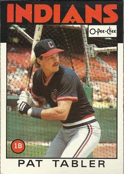 1986 O-Pee-Chee #66 Pat Tabler Front