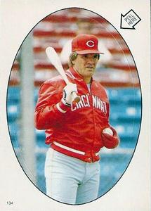 1986 O-Pee-Chee Stickers #134 Pete Rose Front