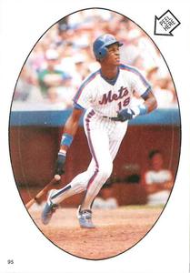 1986 O-Pee-Chee Stickers #95 Darryl Strawberry Front