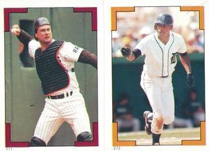 1986 O-Pee-Chee Stickers #111 / 272 Terry Kennedy / Lou Whitaker Front
