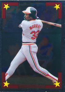 1986 O-Pee-Chee Stickers #158 Eddie Murray Front
