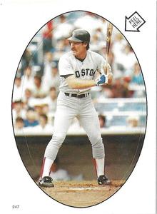 1986 O-Pee-Chee Stickers #247 Wade Boggs Front