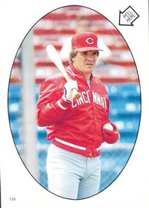 1986 Topps Stickers #134 Pete Rose Front