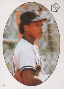 1986 Topps Stickers #297 Rickey Henderson Front
