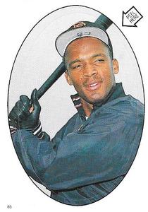 1986 Topps Stickers #85 Chris Brown Front