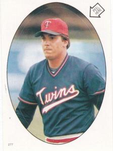 1986 Topps Stickers #277 Kent Hrbek Front