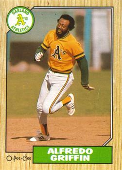 1987 O-Pee-Chee #111 Alfredo Griffin Front