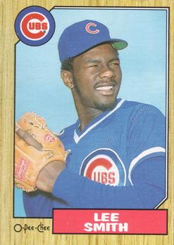 1987 O-Pee-Chee #23 Lee Smith Front