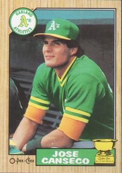 1987 O-Pee-Chee #247 Jose Canseco Front