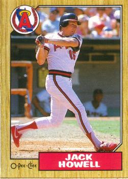 1987 O-Pee-Chee #2 Jack Howell Front