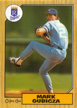 1987 O-Pee-Chee #326 Mark Gubicza Front