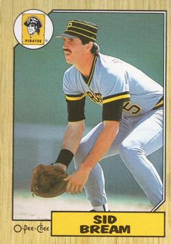 1987 O-Pee-Chee #35 Sid Bream Front