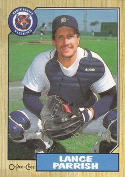 1987 O-Pee-Chee #374 Lance Parrish Front