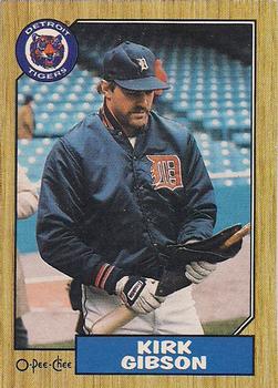 1987 O-Pee-Chee #386 Kirk Gibson Front