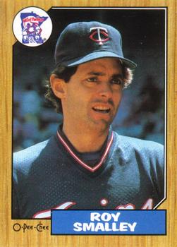 1987 O-Pee-Chee #47 Roy Smalley Front