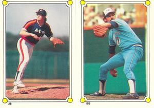 1987 O-Pee-Chee Stickers #28 / 189 Charlie Kerfeld / Jim Clancy Front