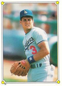 1987 O-Pee-Chee Stickers #70 Steve Sax Front