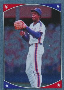 1987 O-Pee-Chee Stickers #163 Dwight Gooden Front