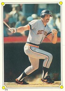 1987 O-Pee-Chee Stickers #273 Kirk Gibson Front